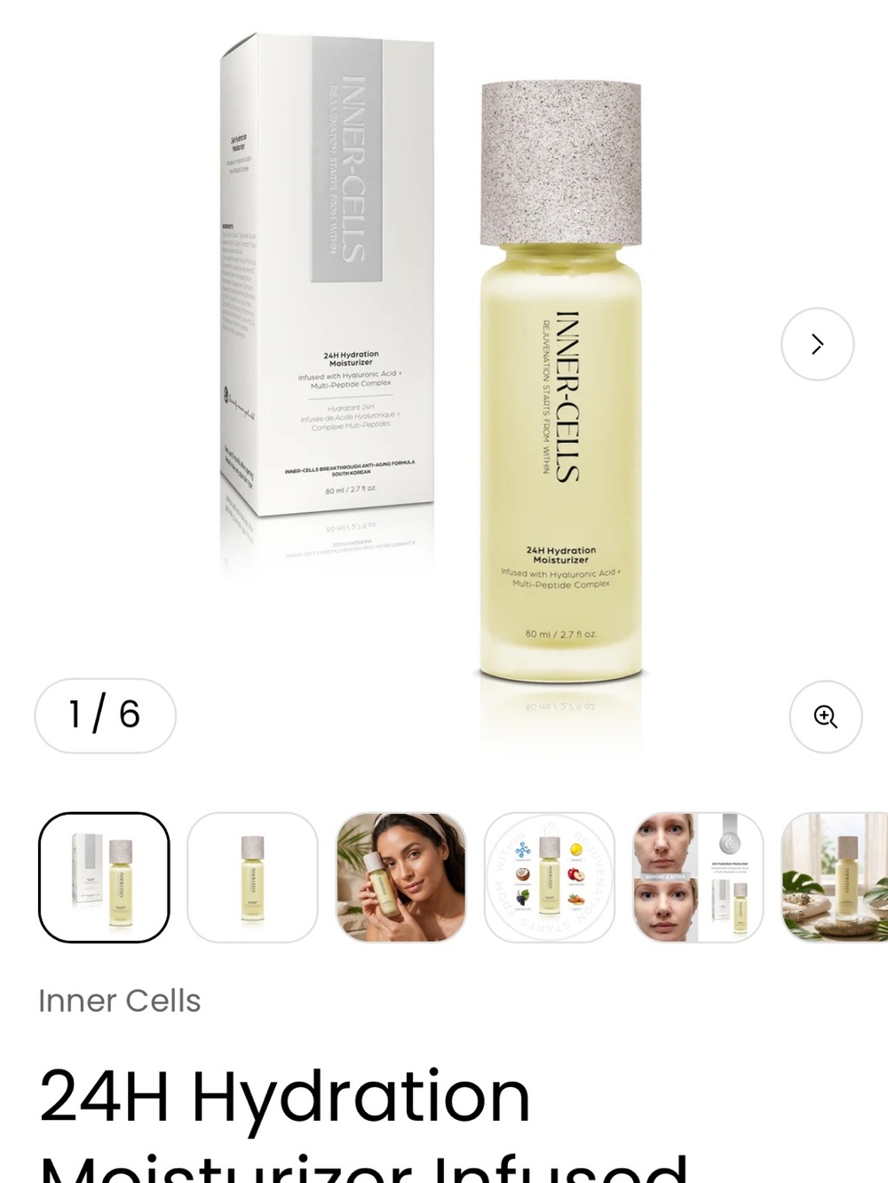 24H Hydration Moisturizer – Light Yellow